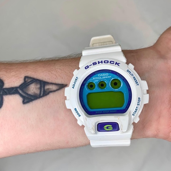 G-Shock Other - Rare OG G Shock Watch White and Blue vintage